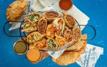Empanada Mania signature flavors